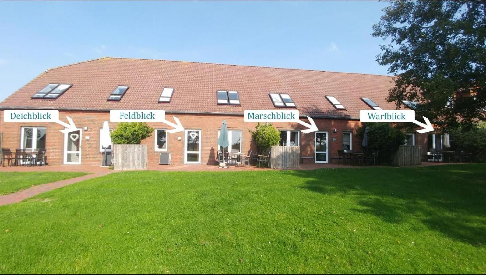 Deichblick - Landlust Osterwarf Apartment Norddeich (Norden)